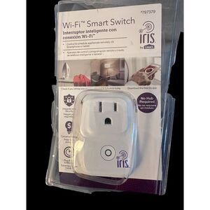 NEW Lowe's Iris‎ White WiFi Smart Switch No Hub Required #797379 Smart  Home